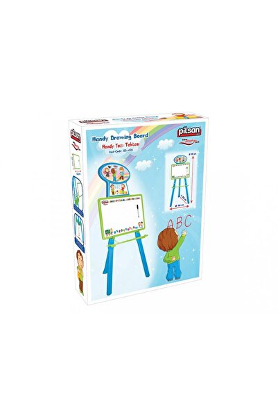 PİLSAN Educational whiteboard with children's stand Handy Blue