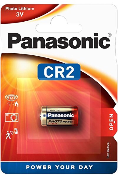 PANASONIC بطارية ليثيوم CR2 (3 فولت)