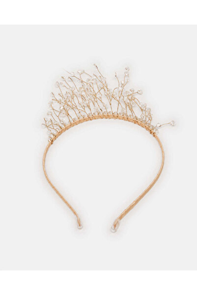 REDTAG عصابة رأس مزينة بالذهب للبنات