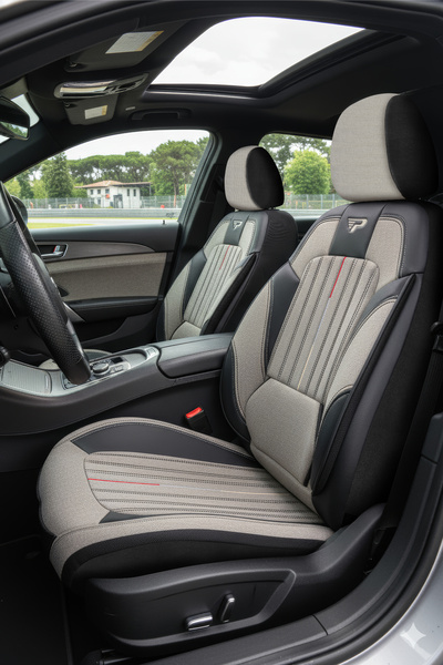 Panda Kılıf Panda Milano Series Linen Fabric Car Seat Cover - Full Set