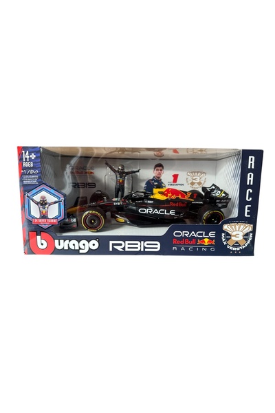 G-TUĞ OUTLET BURAGO 1/24 FİGÜRLÜ ORACLE RED BULL RB19 F1 MODEL