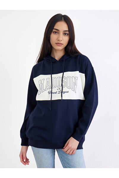 Styli Color Block Regular Fit Hoodie