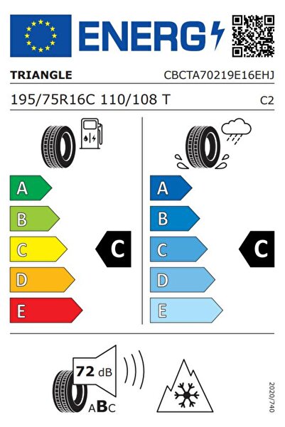 TRIANGLE Anvelopa AllSeason SeasonX-Van-TA702 195/75R16C 110/108T