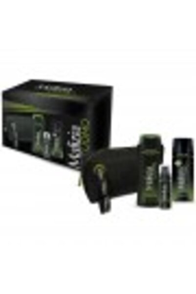 Malizia Man Parfum Deintesa Vetiver Gift Set — Eau de Toilette 175 ml, Shower Gel 250 ml, Deodoran