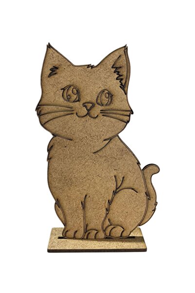 OES HOME Sevimli Kedi Boyama Okul Etkinlik Aktivite Sanat 1 Ad.