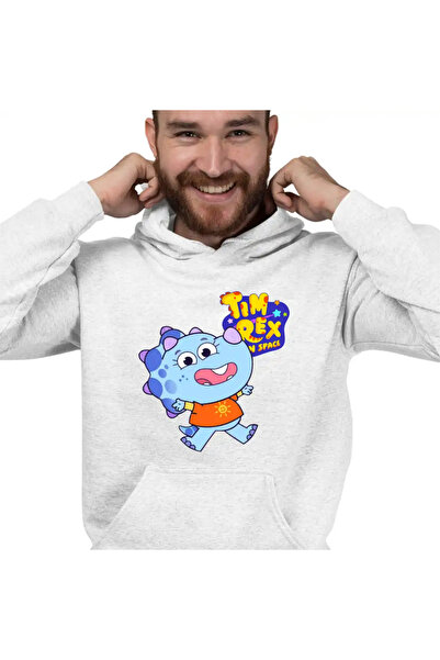 OEM Men's Hoodie Tim Rex Kai Space Dinosaurs Triceratops