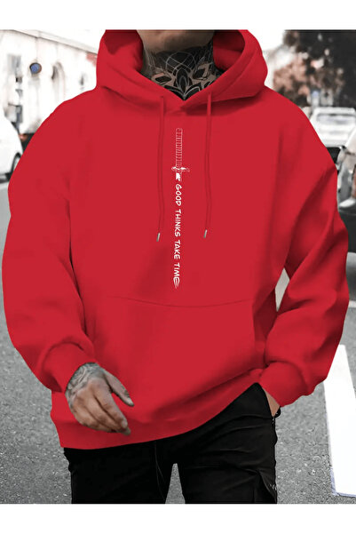 Flow touch هوديي بشعار السيف مطبوع