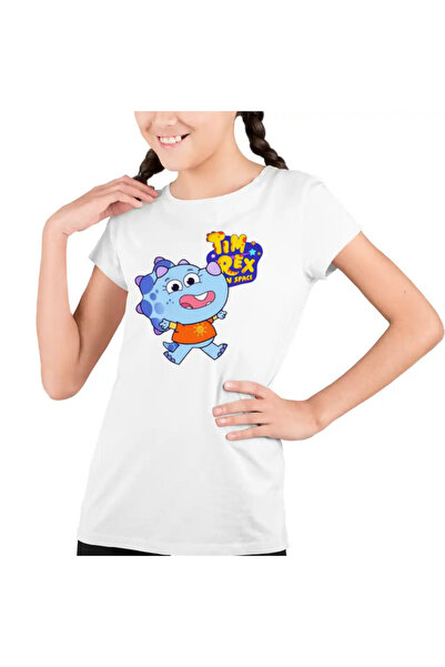 OEM Kids Girls' T-Shirt Tim Rex Kai Space Dinosaurs Triceratops