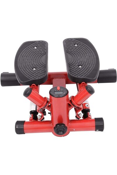ZOCO BODY FIT Mini Stepper, Zoco Body Fit® TBJ004, LCD Screen, Red