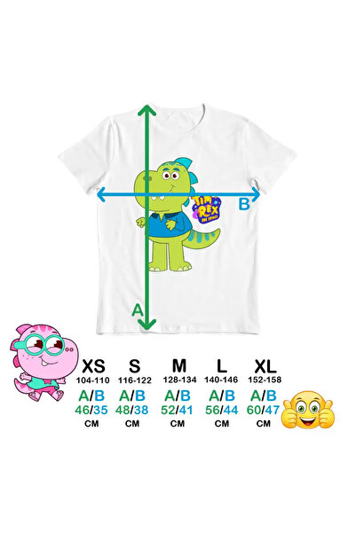 OEM Kids Boys' Tim Rex Dad Space Dinosaurs T-Rex T-Shirt