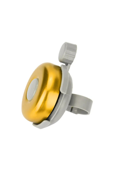 zola Metal bicycle bell, easy assembly, classic handle, sounds pithy, gold plated