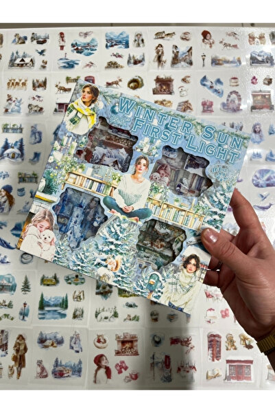 Kağıt Gemi Dükkan Aesthetic Frosty Girls Kış Masalı 4 Bölüm 100 Yaprak 484 Ad...