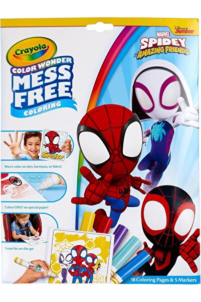 Crayola Color Wonder Mess Free Pad & Marker - Spidey and His Amazing Friends