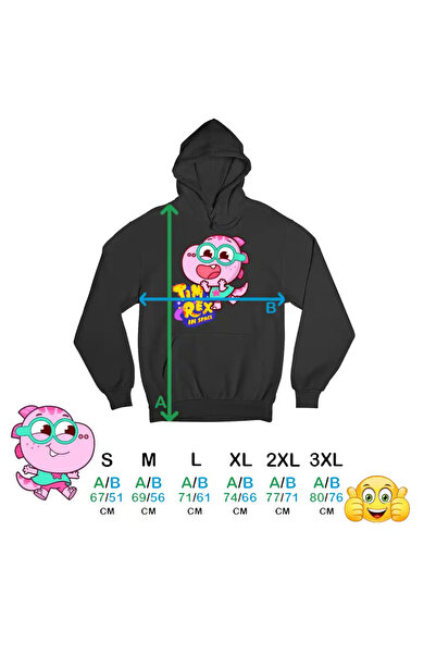 OEM Men's Sweatshirt Tim Rex Tia Space Dinosaurs Explorers