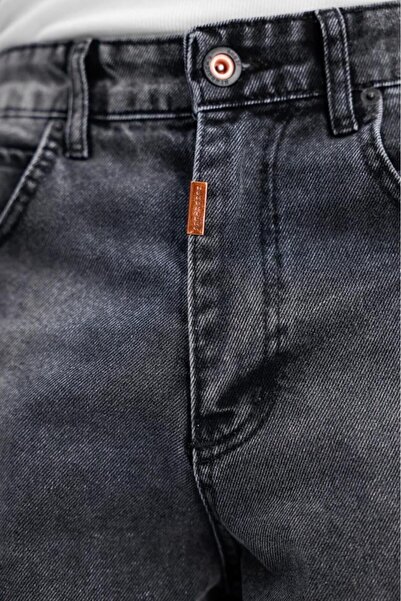 Oksit Puertas Men's High Waist Balloon Baggy Fit Loose Fit Jeans