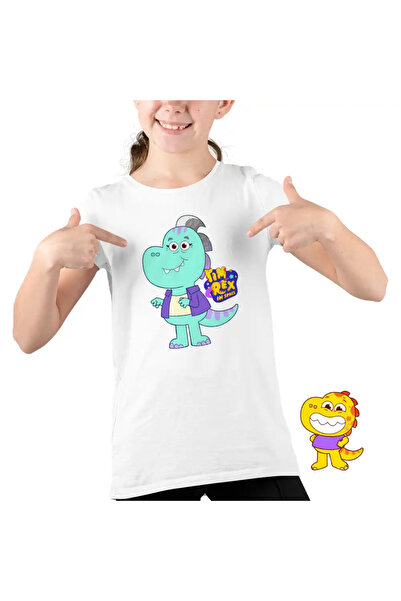 OEM Kids Girls Tim Rex Grandma Space Dinosaurs T-Rex T-Shirt