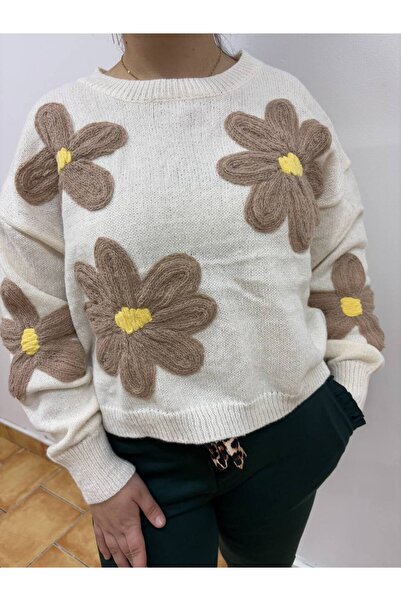 OEM 3D FLORAL SWEATER