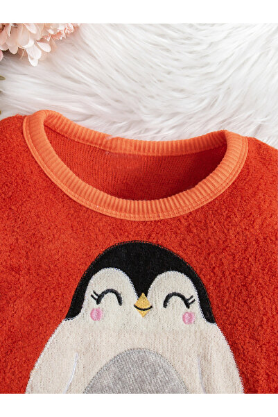 Take Two By Styli Girls Patchwork Fleece Top and Pyjama Set