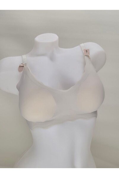 Eloniatr Lazer Kesim Çıkarılabilir Süngerli İz Yapmayan Hayalet Sütyen