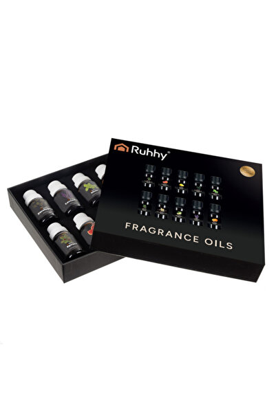 Selgot Set of 10 Essential Oils, Capacity 15 ml