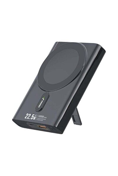 WINNER Wireless Power Bank Stand + C + USB (10000mAh with 22.5W Fast Charging)