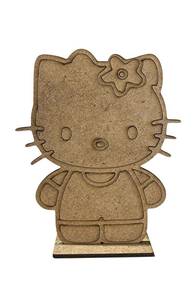 OES HOME Sevimli Hello Kitty Boyama Okul Etkinlik Aktivite Sanat 1 Ad.