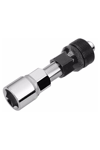 zola bicycle pedal wrench extractor, steel, compatible with wrench 15, silver