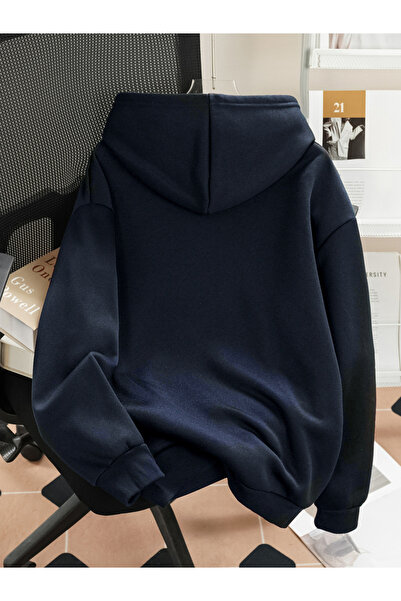 Take Two By Styli Girls Bow Print Long Sleeve Hoodie