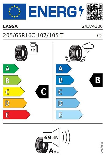 Lassa Anvelopa Vara TRANSWAY 3 205/65R16C 107/105T