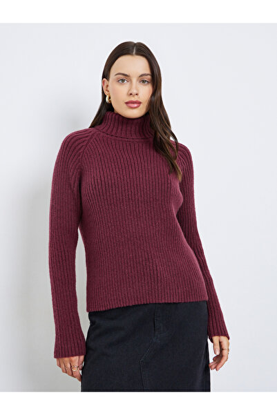 Styli Boxy Regular Length Turtle Neck Sweater