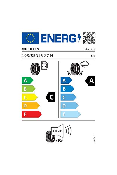 Michelin Summer Tire PRIMACY-5 195/55R16 87H