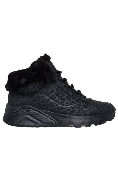 SKECHERS Girls' boots UNO LITE COZY LEOPARD 310362L-BBK-33
