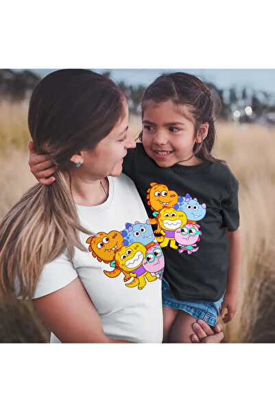 OEM Kids Girls T-Shirt Tim Rex Space Adventures Dinosaurs Space Cosmos