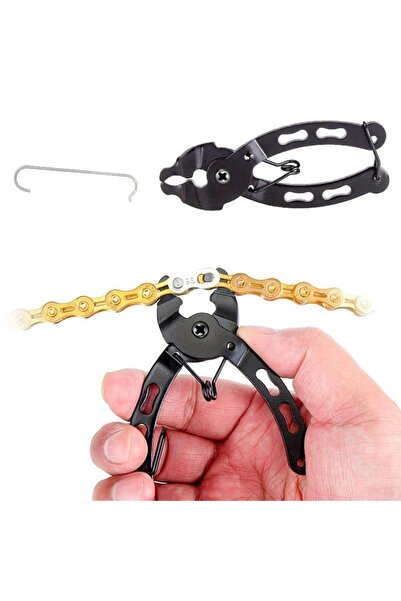 zola Bicycle chain clamp, fixing/unlocking, non-slip handle, black