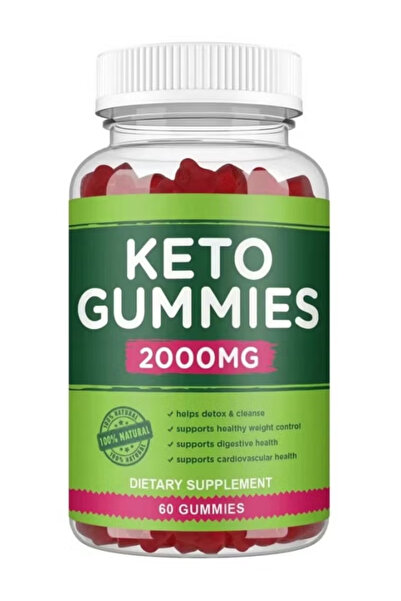 Keto خل التفاح + علكات + علكات بروبيوتيك