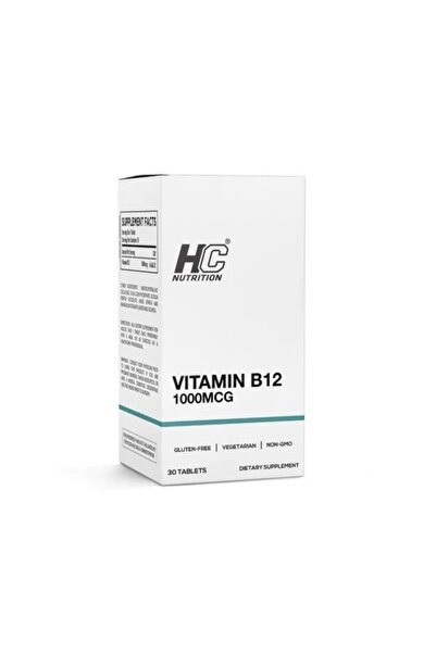 HC Nutrition Vitamin B12 1000mcg 30 Tabs