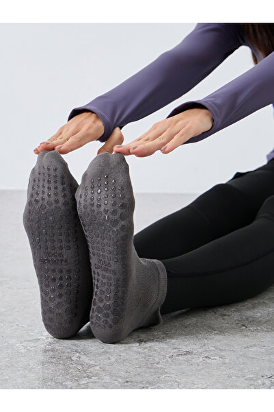 Styli Basic Silicon Pad Base Shoe Liner Yoga Socks