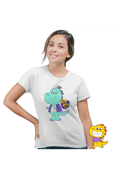 OEM Women's T-Shirt Tim Rex Grandma Space Dinosaurs T-Rex