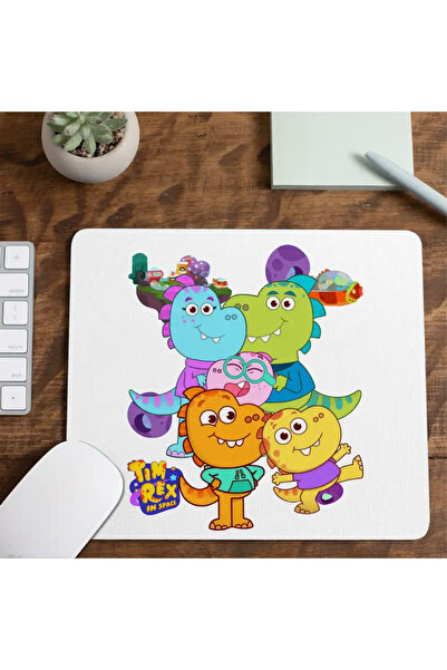 OEM Mousepad Tim Rex The Whole Family Space Dinosaurs Cosmos