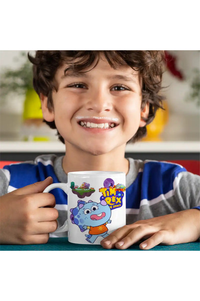 OEM Tim Rex Kai Space Dinosaurs Triceratops Mug