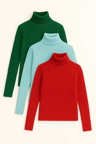 Starlight Unisex Premium Cotton Turtleneck Camisole Hooded Slimfit High Neck Sweater