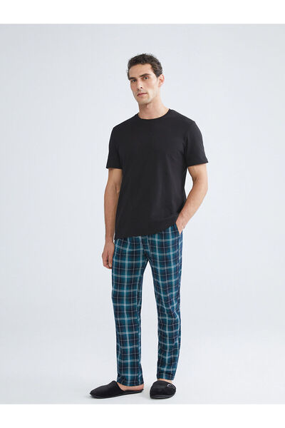 LC Waikiki Özmarka New Season Standard Fit Plaid Men's Pajama Bottoms