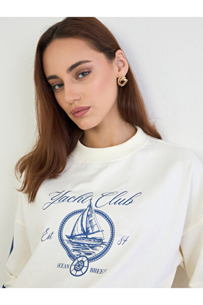 Styli Oversized Regular Length Sweatshirt and Joggers Co-Ords