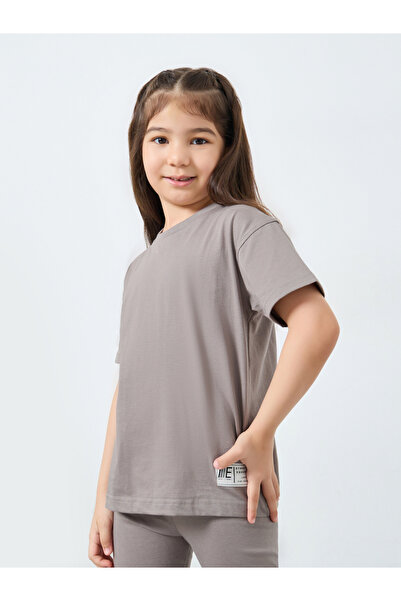 Styli Solid Oversized T-Shirt and Leggings Set