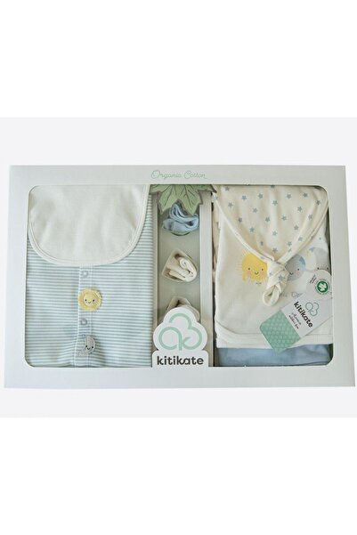 kitikate Set 10 piese nou nascut bebe bumbac 56cm 31238b