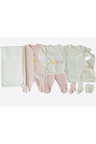 kitikate Set of 10 newborn baby cotton 56cm 31238