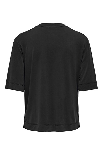 ONLY Onlhannah S/S O-Neck Top Black Women's Short Sleeve T-Shirt