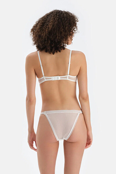 Dagi Ecru Lace Soft Bra Without Underwire