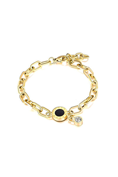 RAFINI Eternal Gold Bracelet - 18K Gold Plated, Stainless Steel