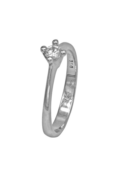 Gold Inel Aur de 18K cu Diamant